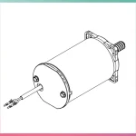 5RI0870000 – Silnik do OP3/OP5 230V – część zamienna