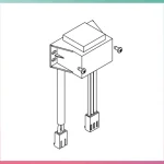 5RI1890000 – Transformator 24/16V 20VA OP3/OP5 230V – część zamienna