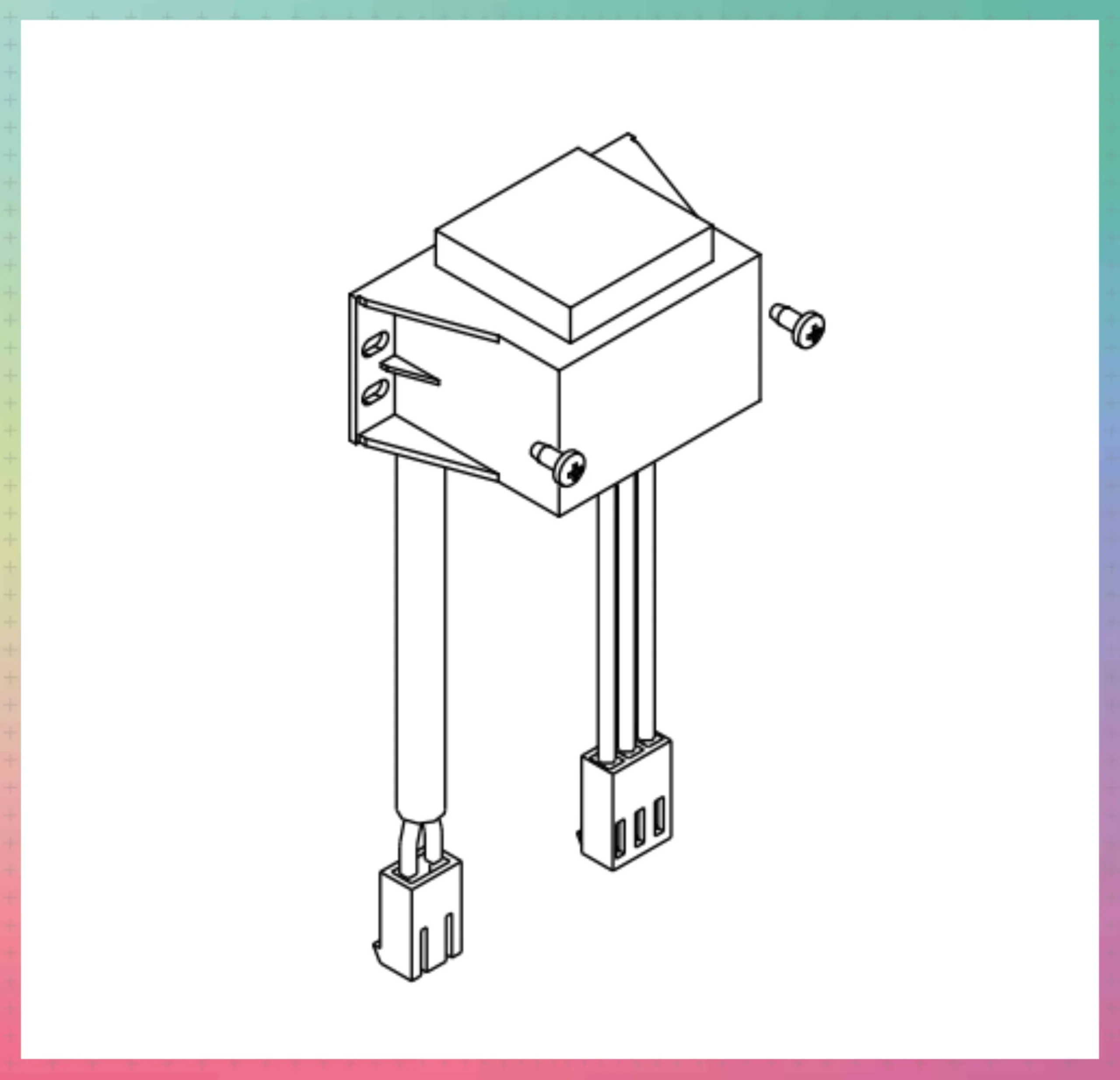 OP3 TRANSFORMATOR 5RI1890000 – Transformator 24/16V 20VA OP3/OP5 230V – część zamienna - obrazek 1
